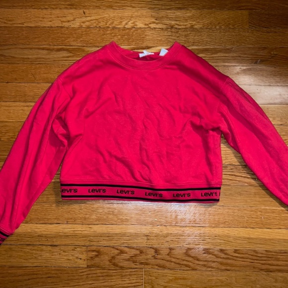Levi's Small Red Sweater - Picture 1 of 4